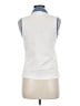 Tail White Sleeveless Button-Down Shirt Size M - photo 2