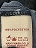 Hem & Thread 100% Polyester Polka Dots Black Casual Pants Size 14 - photo 8