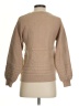 Naf Naf Solid Tan Pullover Sweater Size XS - photo 2