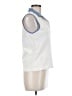 Tail White Sleeveless Button-Down Shirt Size M - photo 4