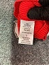 Double Zero Color Block Red Turtleneck Sweater Size S - photo 8