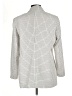 Anne Klein 100% Polyester Houndstooth Gray Blazer Size L - photo 2