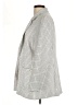 Anne Klein 100% Polyester Houndstooth Gray Blazer Size L - photo 5