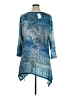 French Bazaar Blue Casual Dress Size XL - photo 2