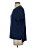 Alfani Polka Dots Blue Short Sleeve Top Size L (petite) - photo 5