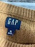 Gap 100% Nylon Solid Brown Pullover Sweater Size XL - photo 7