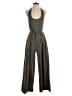 Flat White Solid Gray Jumpsuit Size S - photo 1