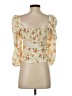 Kourt 100% Cotton Ivory 3/4 Sleeve Blouse Size XS - photo 2