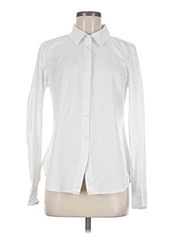 SPANX Long Sleeve Button-Down Shirt (view 1)