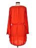 Gap 100% Polyester Orange Casual Dress Size L - photo 2
