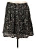 Old Navy 100% Polyester Paisley Black Casual Skirt Size L - photo 1