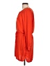 Gap 100% Polyester Orange Casual Dress Size L - photo 5