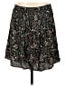 Old Navy 100% Polyester Paisley Black Casual Skirt Size L - photo 2