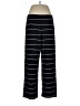 Susan Graver Stripes Black Casual Pants Size L - photo 1