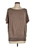 Max Studio Brown 3/4 Sleeve T-Shirt Size L - photo 1