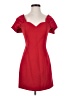 Zara Hearts Red Cocktail Dress Size S - photo 1