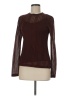 Saint + Sofia 100% Viscose Brown Long Sleeve Top Size 8 - photo 1