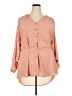 Dex 100% Polyester Pink 3/4 Sleeve Blouse Size 2X - photo 1