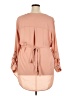 Dex 100% Polyester Pink 3/4 Sleeve Blouse Size 2X - photo 2