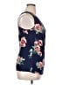 Loveappella Blue Sleeveless Top Size XL - photo 4