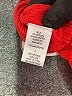 Double Zero Color Block Red Turtleneck Sweater Size L - photo 8