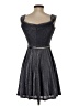 BouBou Metallic Silver Cocktail Dress Size XS - photo 2