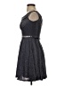 BouBou Metallic Silver Cocktail Dress Size XS - photo 5