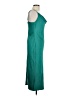 Justify 100% Polyester Solid Teal Cocktail Dress Size L - photo 4