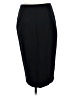 DKNY Solid Black Formal Skirt Size M - photo 2