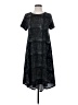 Lularoe Houndstooth Black Casual Dress Size S - photo 1