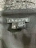 Theory Solid Black Wool Skirt Size 6 - photo 4