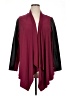 Joan Rivers Burgundy Cardigan Size 1X - photo 1