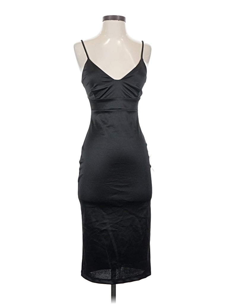 Pre-owned Lulus Cocktail Dress In Black
