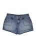 So real So right 100% Cotton Blue Denim Shorts Size 7 - photo 1