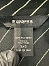 Express 100% Polyester Stripes Black Casual Dress Size 3 - 4 - photo 7