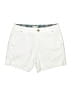 Cato Solid White Shorts Size 10 - photo 1