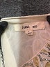 Just Me 100% Polyester Metallic Ivory Cocktail Dress Size S - photo 7