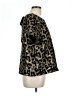 Hutch Animal Print Gold Short Sleeve Blouse Size L - photo 4