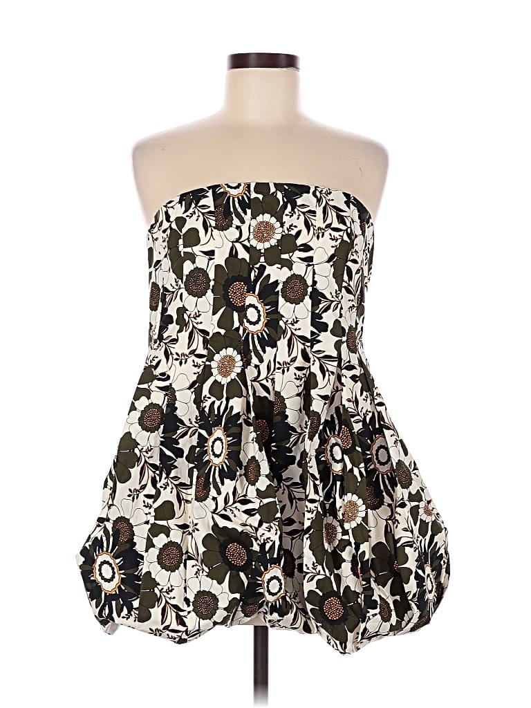 Pre-owned Opt Cocktail Dress In Brown