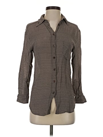 Emporio Armani Long Sleeve Button-Down Shirt (view 1)