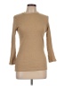 Esby 100% Cotton Tan 3/4 Sleeve Top Size L - photo 1