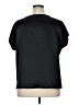 Express 100% Polyester Black Short Sleeve Blouse Size XL - photo 2