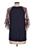 Westport Blue 3/4 Sleeve Top Size L - photo 2