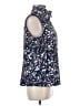 The North Face 100% Polyester Print Blue Vest Size M - photo 4