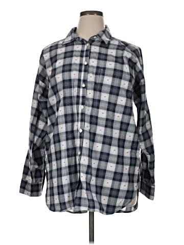 Ann Taylor LOFT Long Sleeve Button-Down Shirt (view 1)