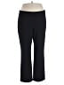 89th & Madison Solid Black Active Pants Size XL - photo 1