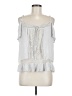 Poof! 100% Rayon Silver Tank Top Size L - photo 1