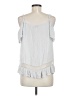 Poof! 100% Rayon Silver Tank Top Size L - photo 2