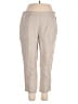 Marco Polo Solid Tan Casual Pants Size 16 - photo 1