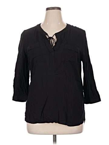 Stylus 3/4 Sleeve Blouse (view 1)